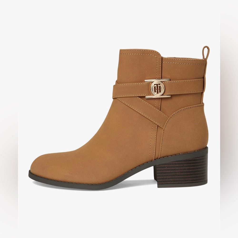 Tommy Hilfiger Medium Natural Ankle High Boots- Women Sizes 5.5/7.5/9/10/11- New